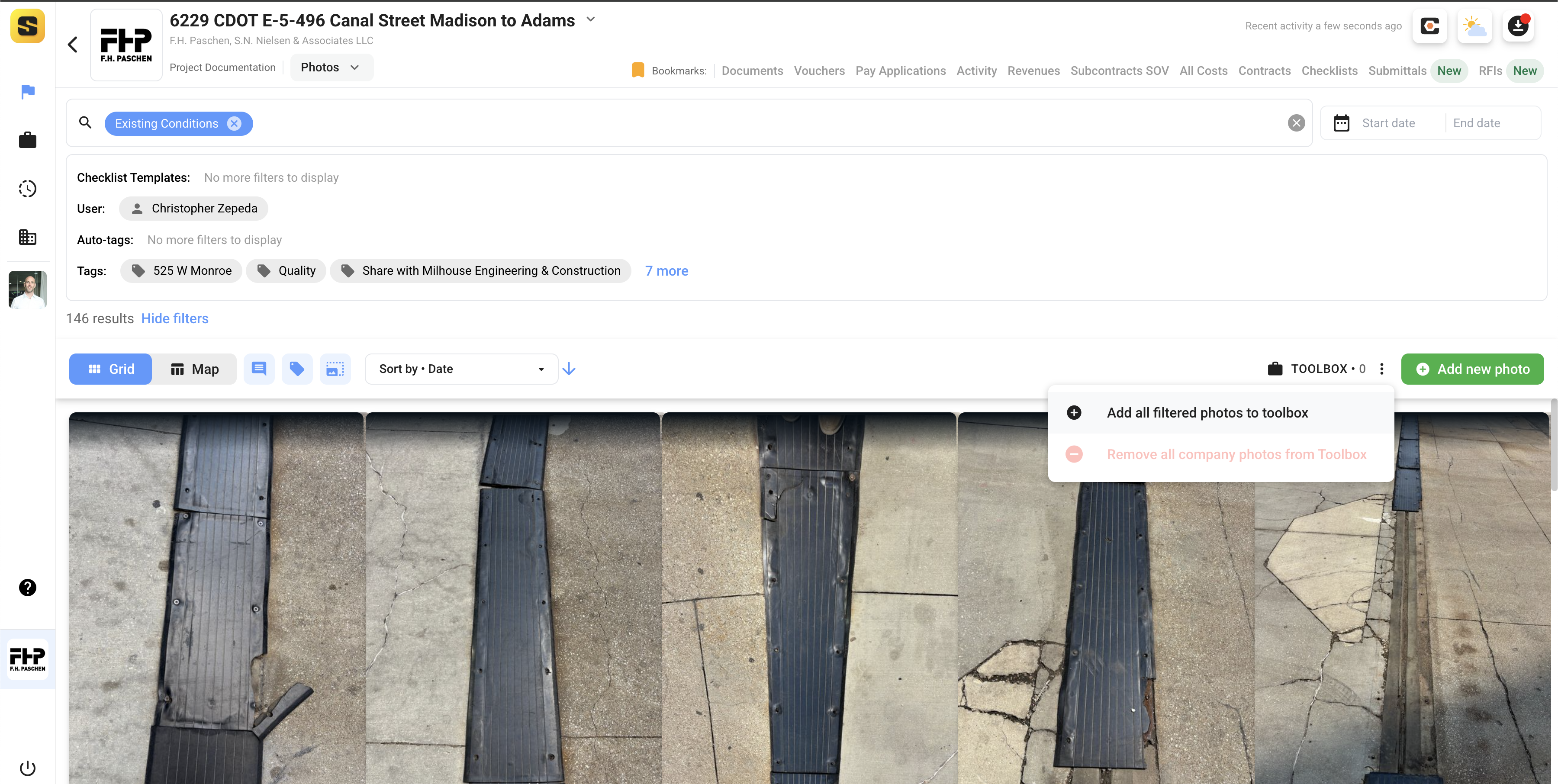 Add Filtered Photos To Toolbox