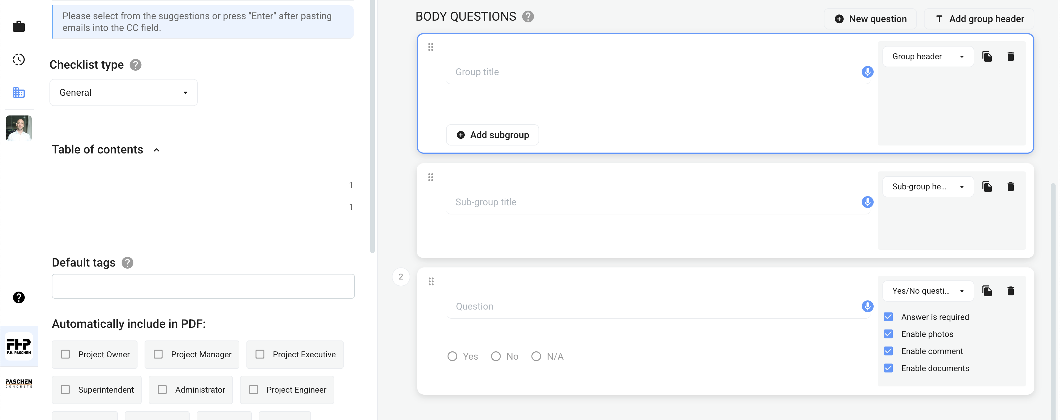 Body Questions)