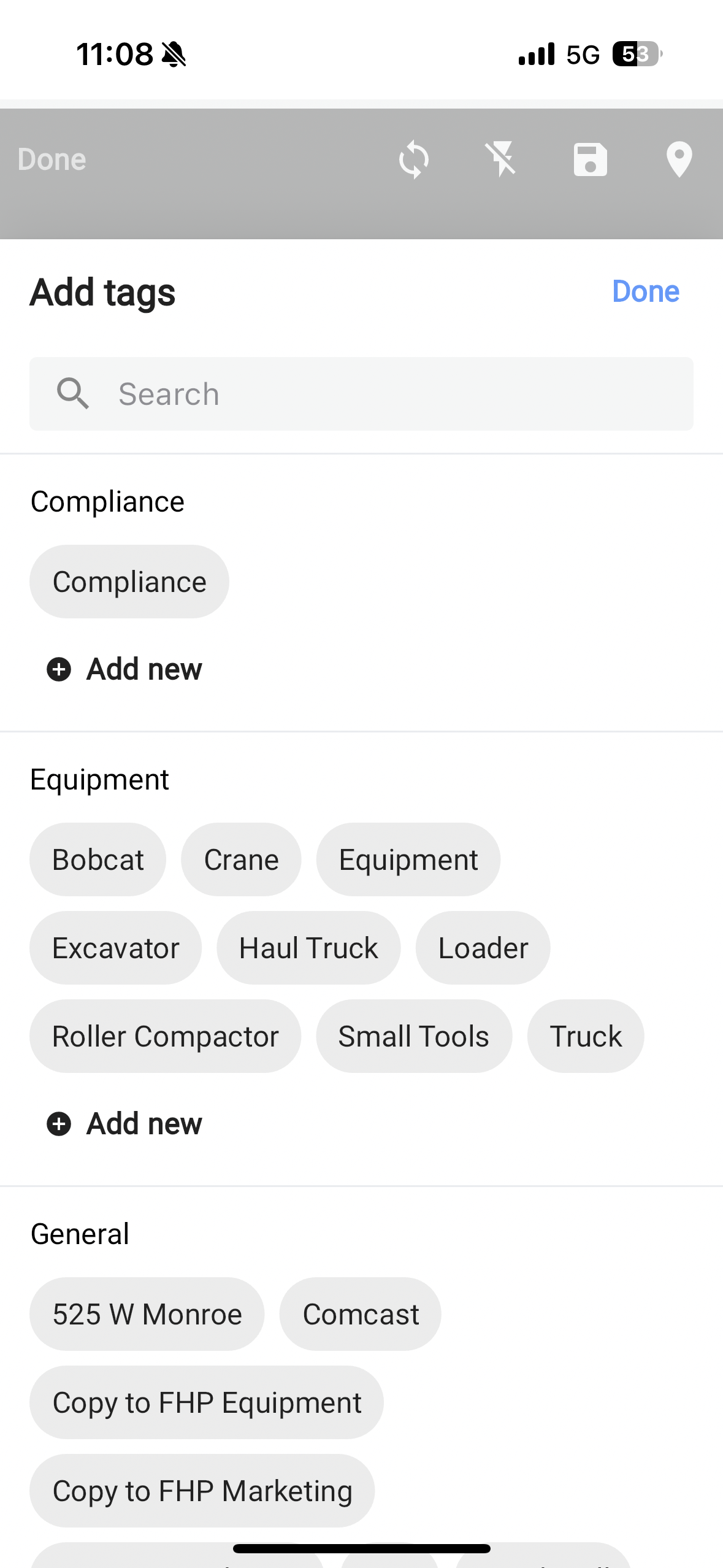 Mobile Camera Tags