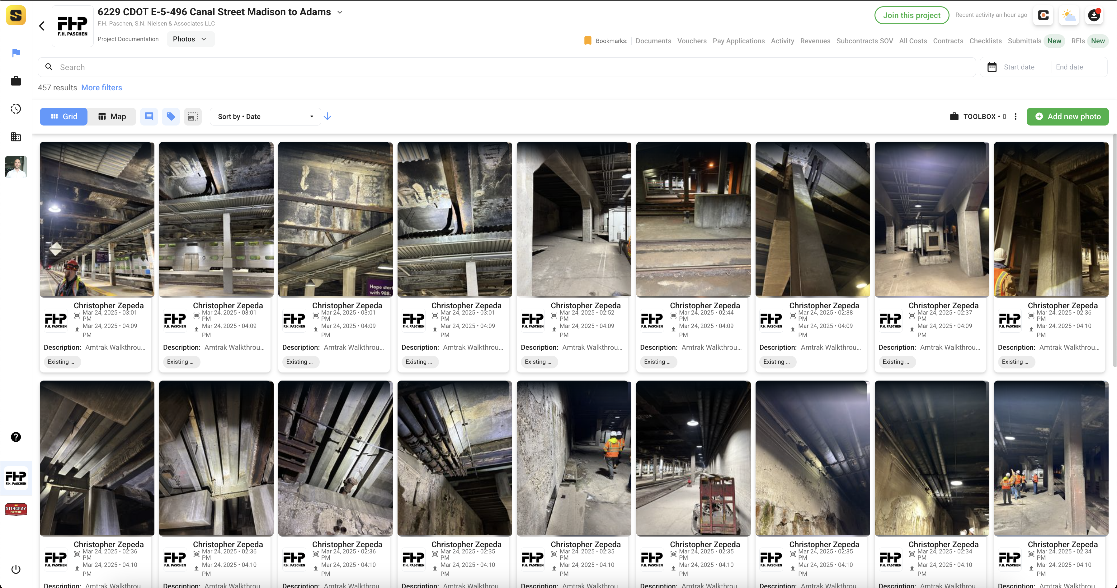 Photos Page Example